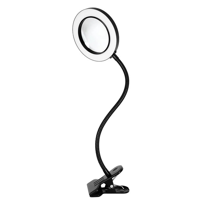 3160B 160mm 360-degree Rotation Illuminating Magnifier 10X Magnification with Fill Light - 2