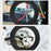 3160B 160mm 360-degree Rotation Illuminating Magnifier 10X Magnification with Fill Light - 6