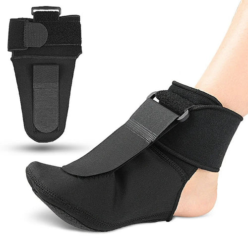 021 Night Splint Socks for Foot Drop Correction, Foot Training Band Plantar Fasciitis Night Stretch Brace - S / 35-39 - 1