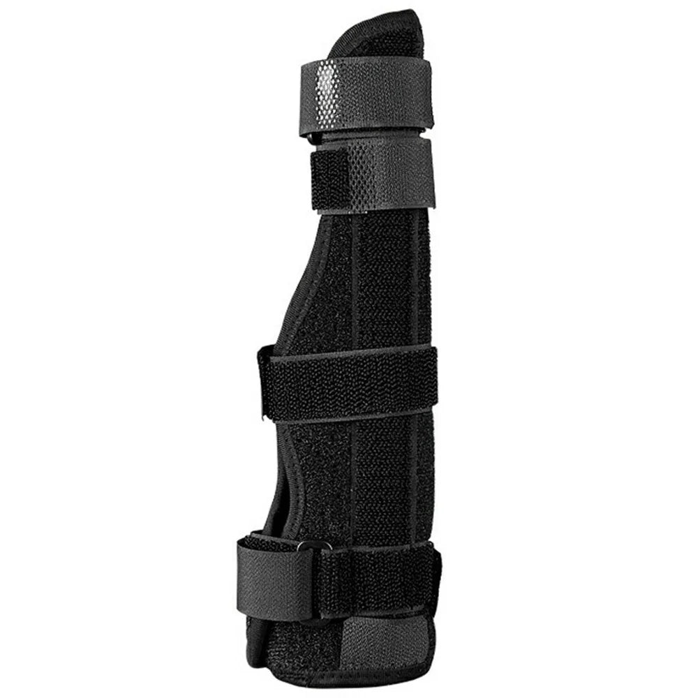 025 Finger Splint Brace 2 Digit Adjustable Breathable Finger Support with Adjustable Straps - M - 2