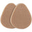 1 Pair Peach Shape Thickened Half Insoles High Heel Cushion Pads Wool Forefoot Inserts - Nude - 1