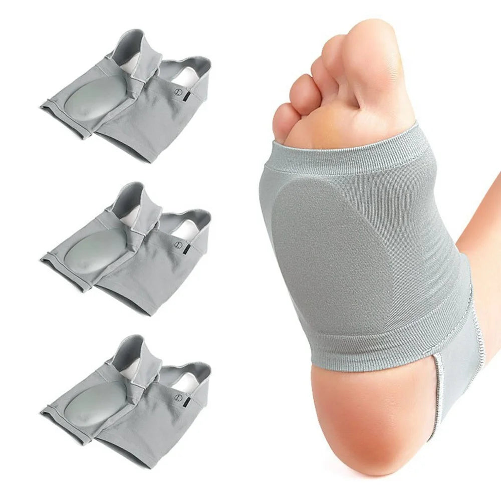 1 Pair Arch Support Brace Sleeves Flat Arch Support Leg Shape Correction Foot Pad Gift For Sports  /  Daily Use - 5