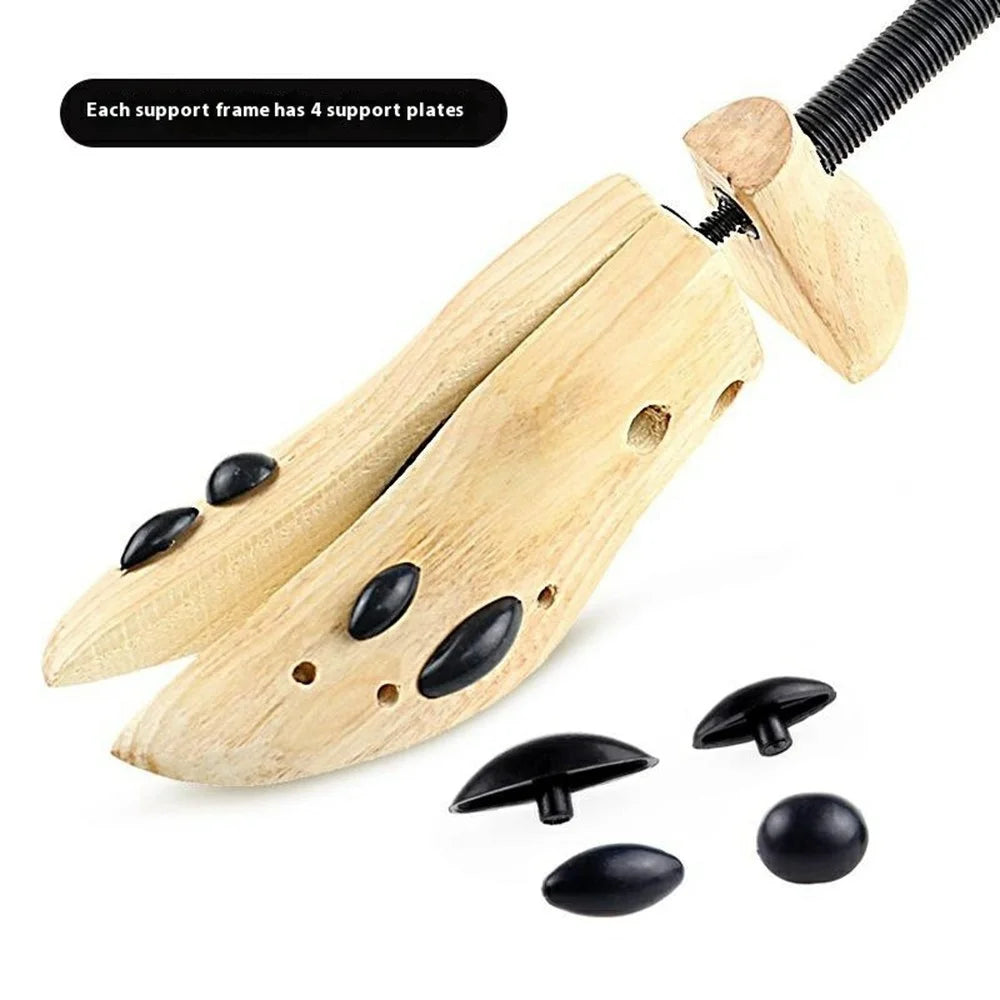 Adjustable Wooden Shoe Stretcher For Men  /  Women Pine Wood Shoe Shaper S Size 34-37 - 6