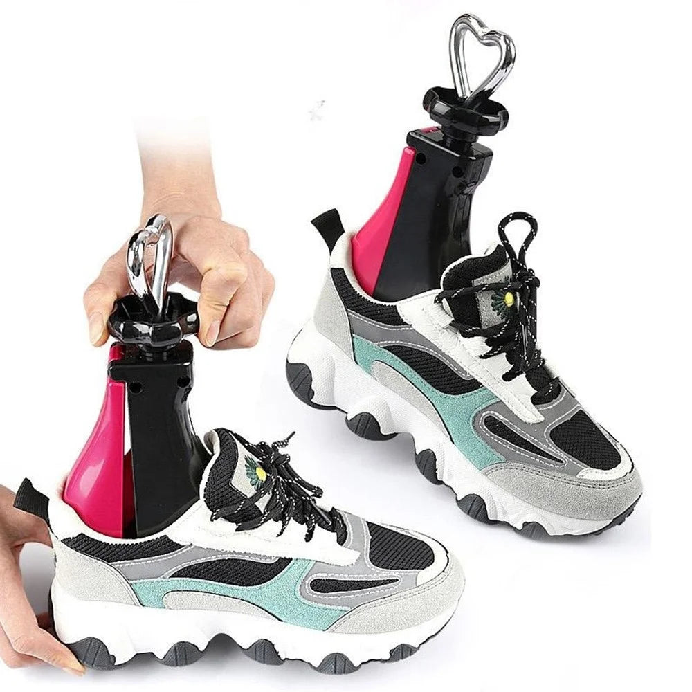 Size L Adjustable Shoe Stretcher Unisex Footwear Expander Widener for Men Women - Rose - 3