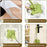 1 Section Pole Household Disposable Face Towel Mop Dust Removal Floor Cleaner - Cream White - 4