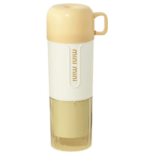 3 in 1 Travel Mug Set Portable Toothbrush Cup Family Toiletry Kit for Home / Outdoor - Yellow - 1