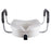 Adjustable Toilet Seat Riser with Padded Aluminum Alloy Armrests for Elderly Pregnant  Disabled - 1