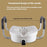 Adjustable Toilet Seat Riser with Padded Aluminum Alloy Armrests for Elderly Pregnant  Disabled - 5