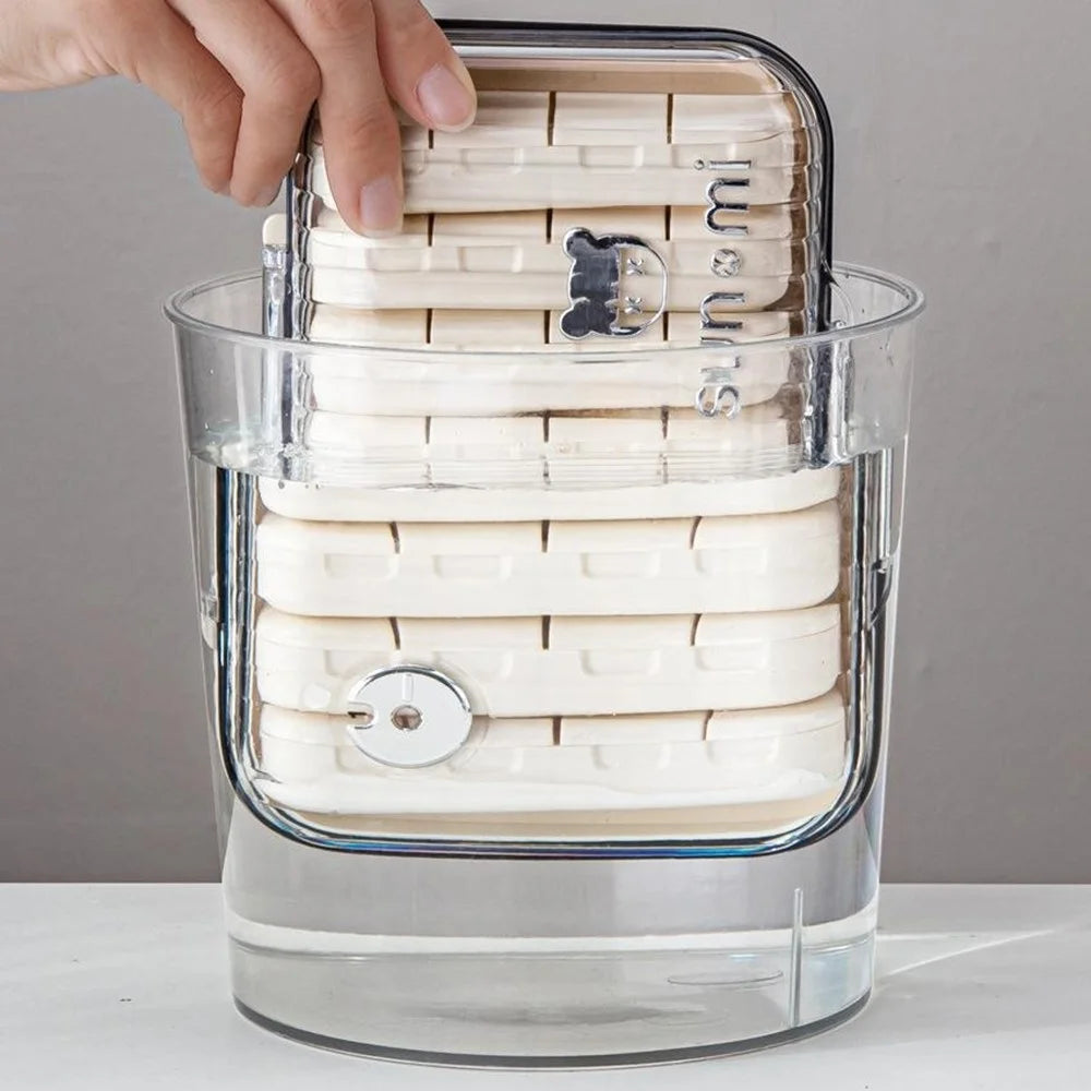 28 Grid Weekly Pill Organizer Large Capacity Portable Medicine Dispenser 7 Day Storage Box (No FDA, BPA-Free) - White - 5