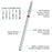 6 PCS Emery Nail Drill Bits Set Cuticle Remover Nail File Heads Manicure Machine Accessories - 2