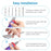 6 PCS Emery Nail Drill Bits Set Cuticle Remover Nail File Heads Manicure Machine Accessories - 6
