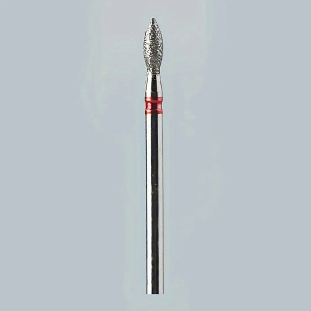 5 PCS Emery Nail Drill Bits Set Cuticle Remover Nail File Heads Manicure Machine Accessories - 3
