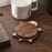 Creative Turtle Shape Black Walnut Wood Coaster Dining Table Heat Resistant Cup Mat - 2