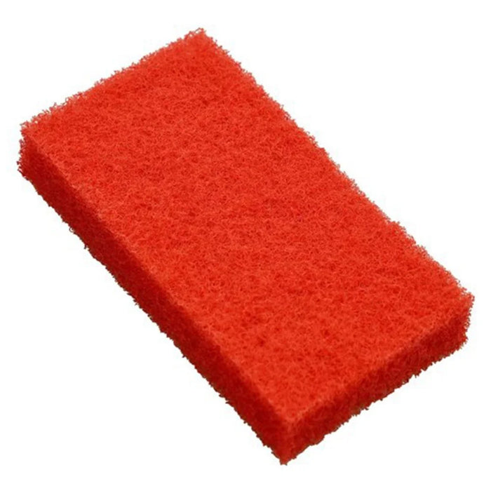 Teppanyaki Griddle Barbecue Grill Pan Cleaning Brush Scrubber Pad with Stainless Steel Handle - 4