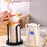 Disposable Cup Dispenser Paper Cup Holder Storage Rack Punching Free for Home - White - 4