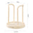 Disposable Cup Dispenser Paper Cup Holder Storage Rack Punching Free for Home - White - 7