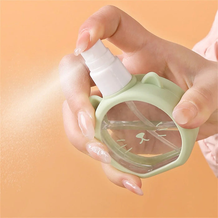 Perfume Travel Refillable Bottle Cartoon Mini Spray Bottle Alcohol Refill Mist Sprayer - Pink - 4