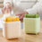 Cute Cat Shaped Dish Soap Dispenser Kitchen Sink Liquid Soap Pump Detergent Dispenser - Yellow - 2