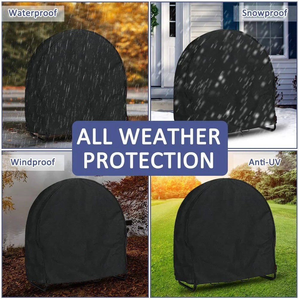 78 x 22 x 78cm Outdoor Industrial Fan Dust Cover Oxford Cloth Waterproof Protective Cover - 4
