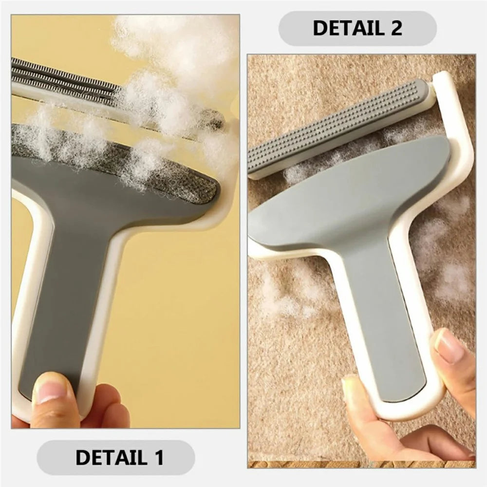 Lint Roller Brush Pet Hair Remover Reusable Static Cleaning Brush for Clothes / Bed / Sofa - 5