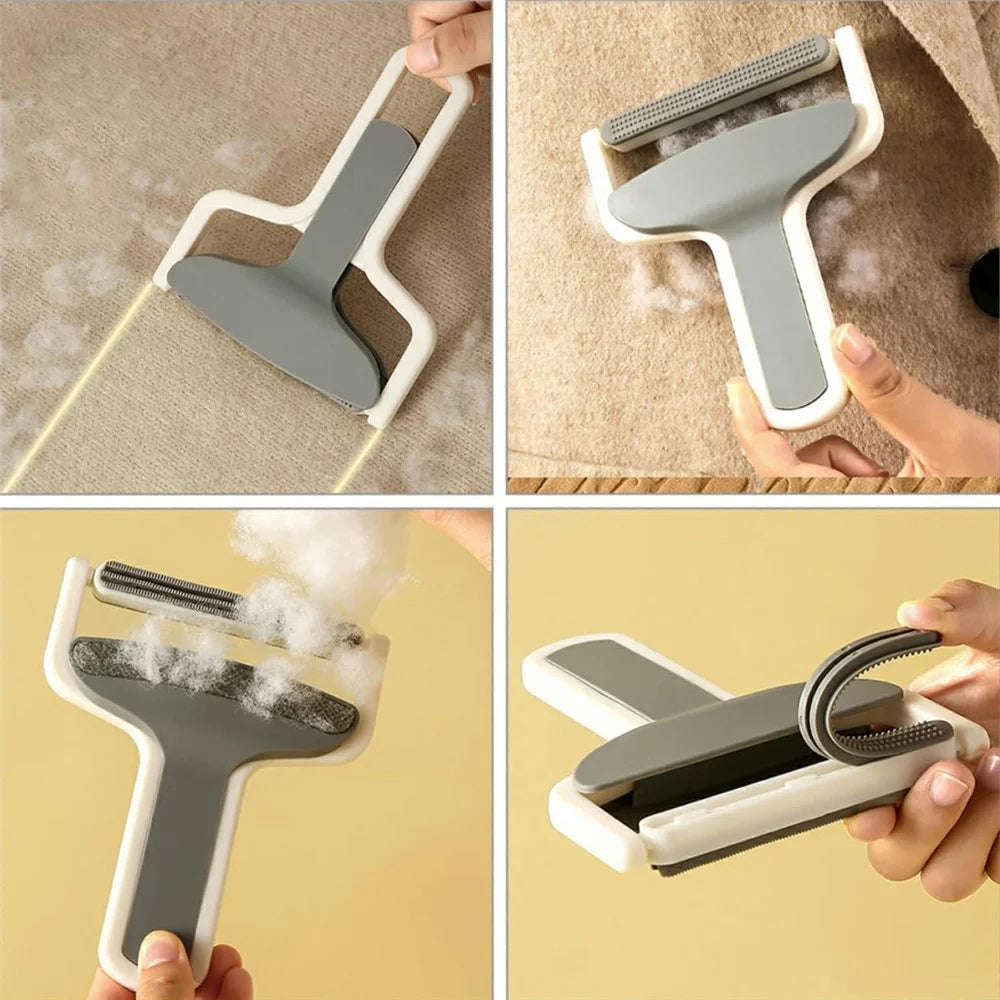 Lint Roller Brush Pet Hair Remover Reusable Static Cleaning Brush for Clothes / Bed / Sofa - 6