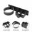 Hair Dryer Holder Wall Mount No Drill Bathroom Organizer for Hairdryer / Straightener / Curling Iron Storage Rack - 5
