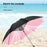 3 In 1 Summer UV Protection Portable Misting Umbrella with Cooling Fan ( USB Rechargeable ) - Pink - 6