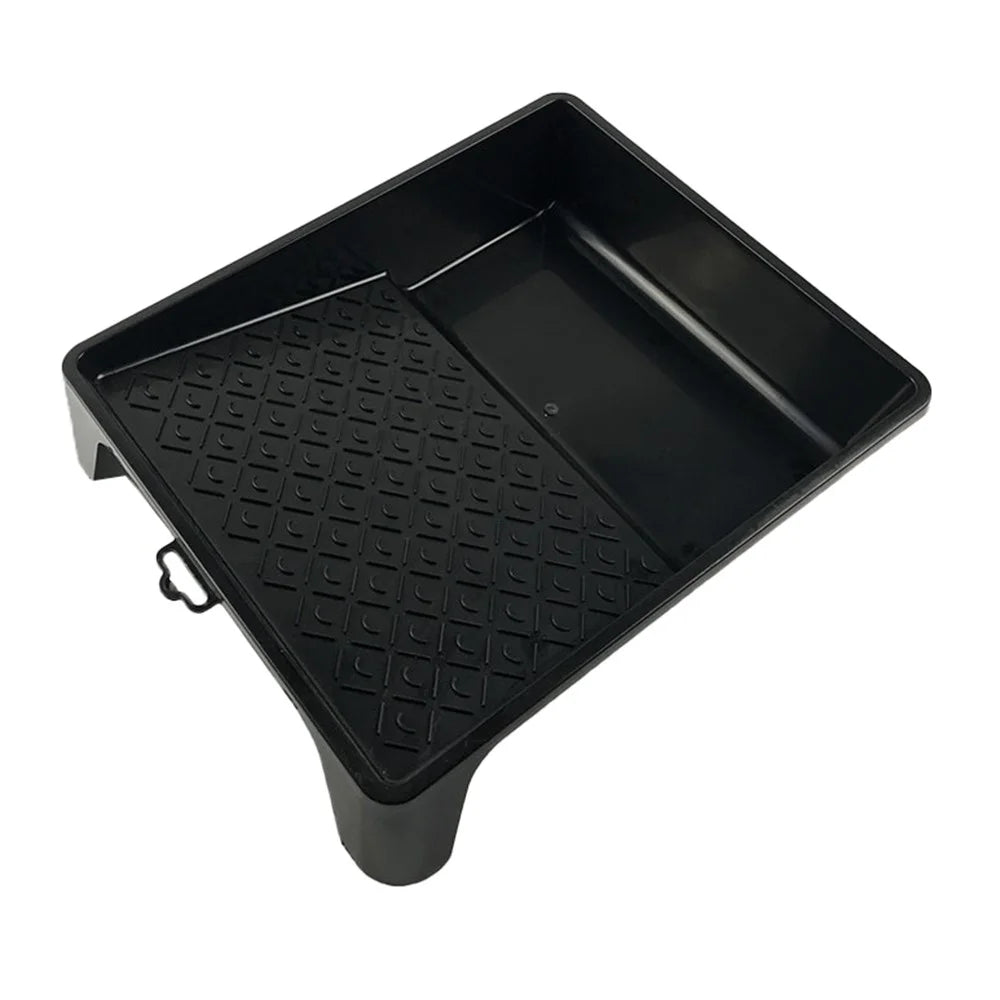 Paint Roller Tray Large Capacity Painting Tool for Latex and Wall Paint Easy Clean Sturdy Design with Handle - 1