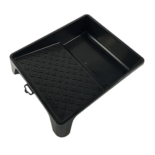 Paint Roller Tray Large Capacity Painting Tool for Latex and Wall Paint Easy Clean Sturdy Design with Handle - 1