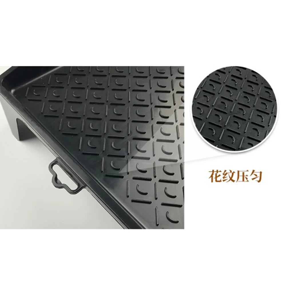 Paint Roller Tray Large Capacity Painting Tool for Latex and Wall Paint Easy Clean Sturdy Design with Handle - 3