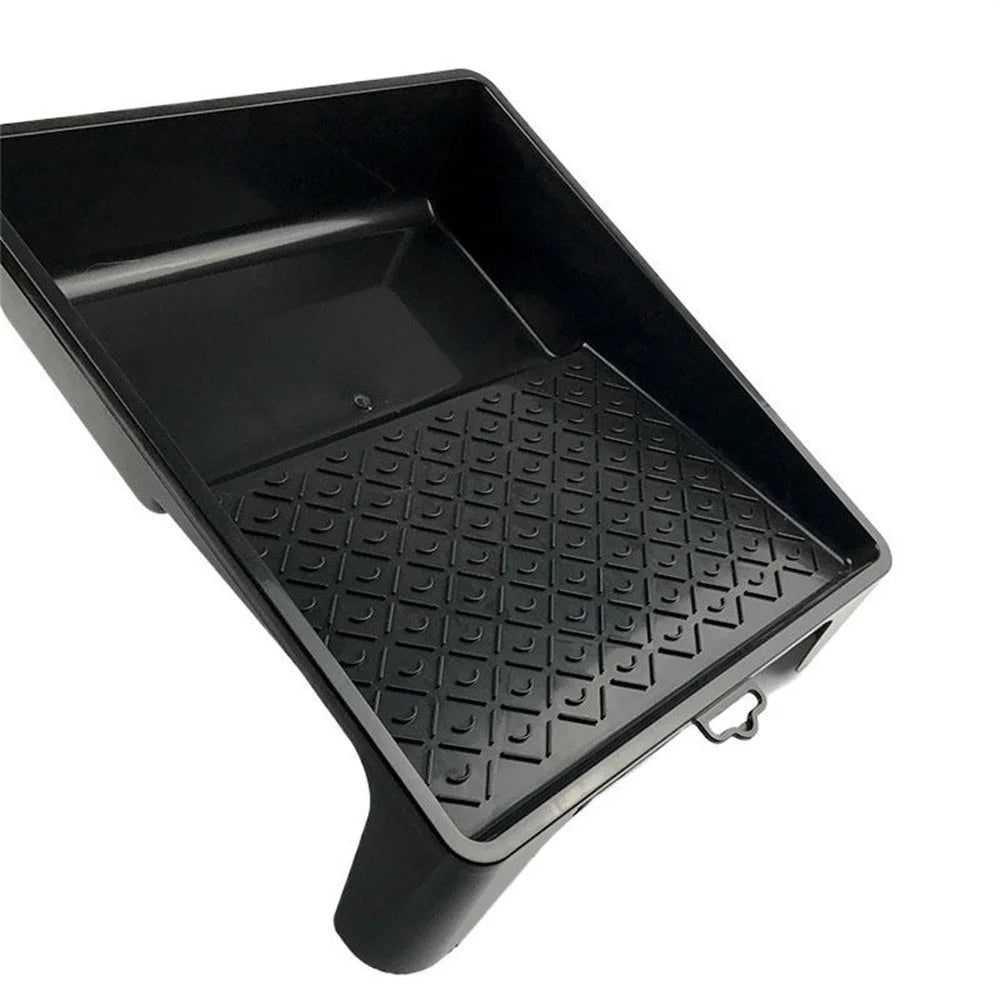 Paint Roller Tray Large Capacity Painting Tool for Latex and Wall Paint Easy Clean Sturdy Design with Handle - 6