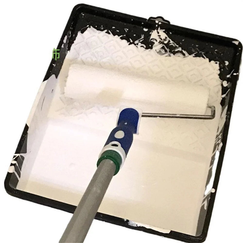 Paint Roller Tray Large Capacity Painting Tool for Latex and Wall Paint Easy Clean Sturdy Design with Handle - 7