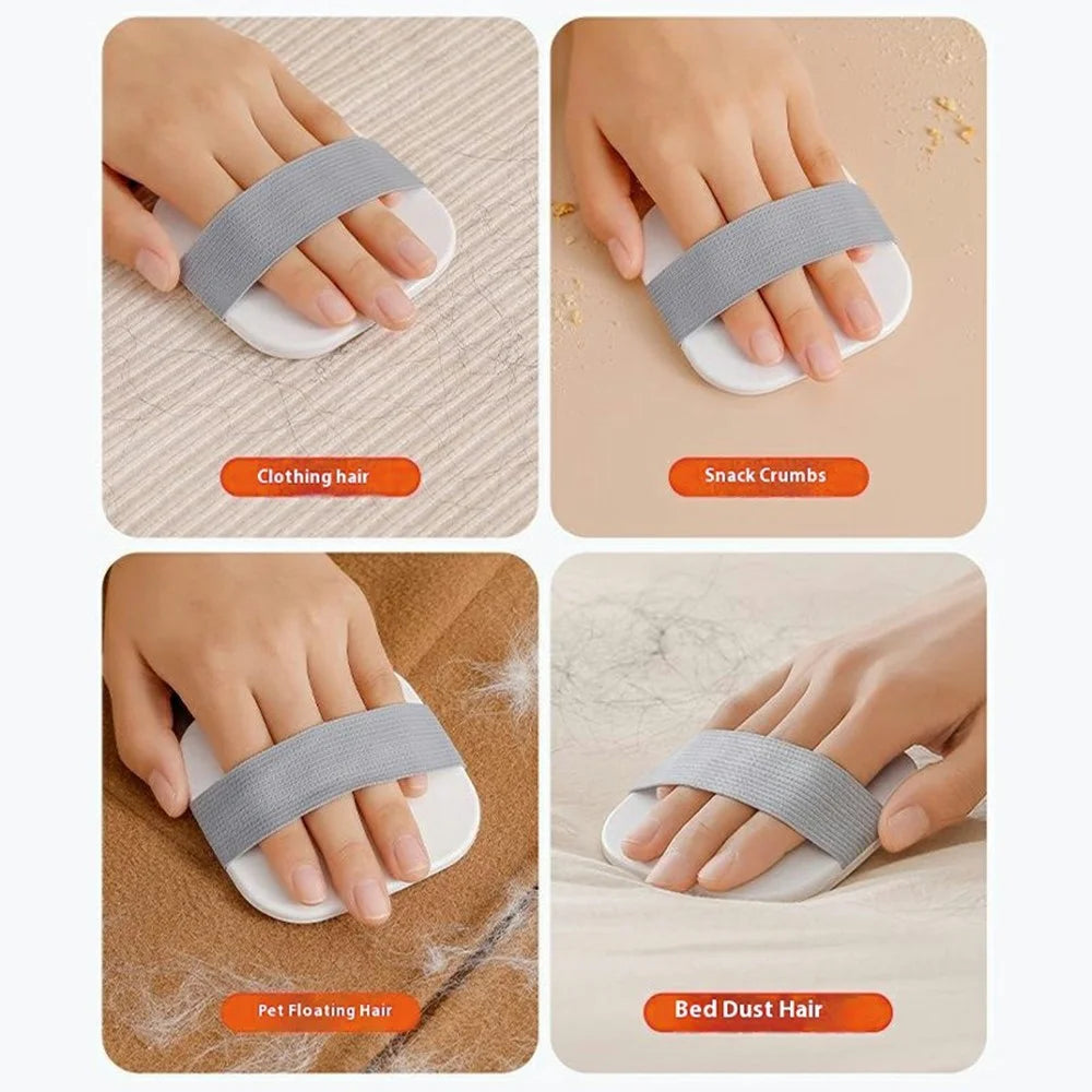 Reusable Lint Roller Brush Clothes Hair Remover Washable Sticky Cleaner for Garment Dust Pet Fur Removal - 2