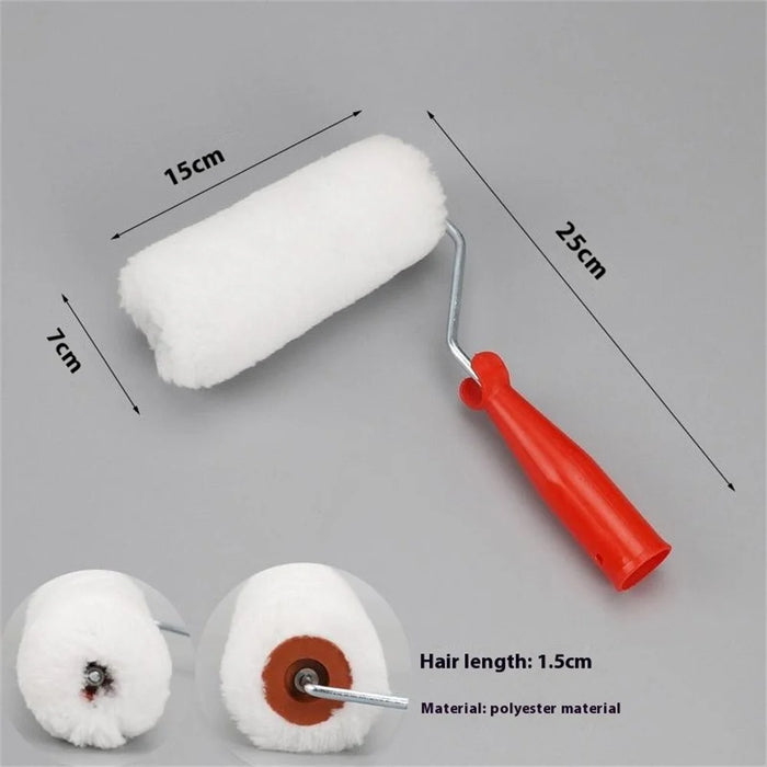 Paint Roller Brush Latex Paint Polyester Brush Home Painting Supply No Dead Angle for Corners - 3
