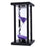 60 Minutes Hourglass Sand Timer Retro Home Decoration with 4 Black Wooden Frames - Purple - 1