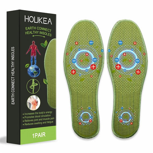 HOUKEA HK-B05-0038-01 Shoe Insoles Elastic Pain Relief Foot Care for Outdoor Sports / Running - 1