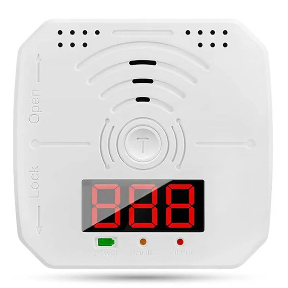 Portable CO Detector Carbon Monoxide Alarm 85dB Alert Digital Display Travel RV Camping Home Use - 1