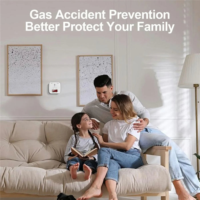 Portable CO Detector Carbon Monoxide Alarm 85dB Alert Digital Display Travel RV Camping Home Use - 5