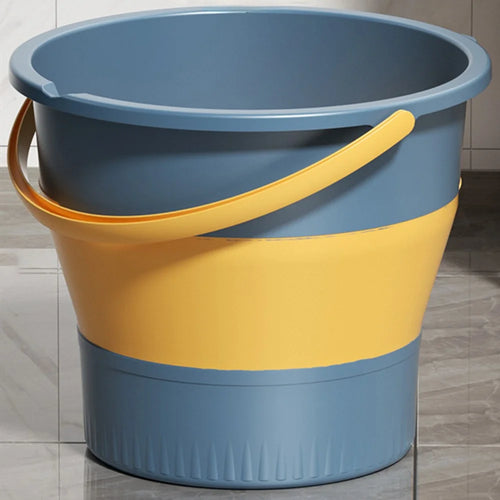 Foldable Water Bucket 17L Portable Collapsible Container for Fishing / Camping / Car Wash / Travel Outdoor Indoor - Blue - 1