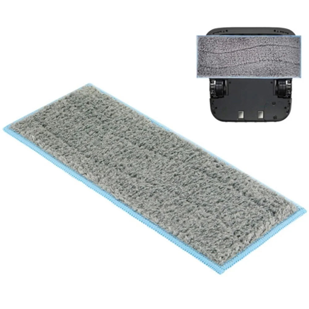 2 in 1 Sweeper Manual Push Carpet Cleaning Mop Crumb Brush with 2 Replacement Pads - Pink - 2