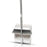 Long Handled Brush and Dustpan Set Upright Standing Dust Pan 180-degree Rotating Sweeping Broom - 1