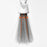 Long Handled Brush and Dustpan Set Upright Standing Dust Pan 180-degree Rotating Sweeping Broom - 3