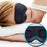 3D Contoured Silk Sleep Mask Memory Foam Eye Cover Breathable Blackout for Travel Relaxation - 3