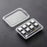 304 Stainless Steel Reusable Ice Blocks 8Pcs Whiskey Stones Chilling Rocks with Silicone Tongs for Wine / Whiskey - 1