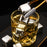 304 Stainless Steel Reusable Ice Blocks 8Pcs Whiskey Stones Chilling Rocks with Silicone Tongs for Wine / Whiskey - 5