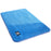 60x90cm Home Bathroom Floor Mat Soft Microfiber Water Absorbent Non Slip Rug - Blue - 1
