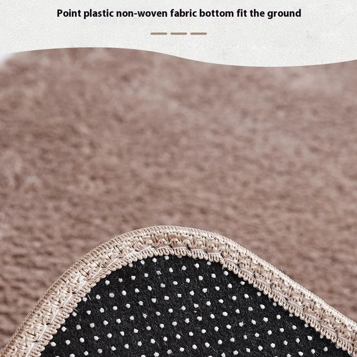 60x90cm Home Bathroom Floor Mat Soft Microfiber Water Absorbent Non Slip Rug - Blue - 7