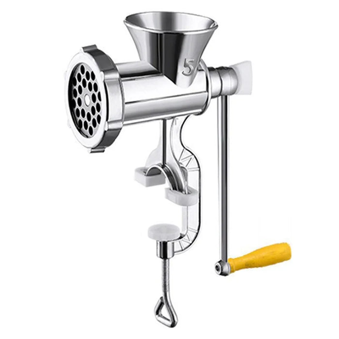Manual Meat Grinder 5# Small Size Sausage Maker Multifunction Aluminum Alloy Kitchen Tool (No FDA Certification) - 1