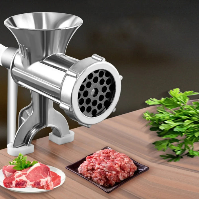 Manual Meat Grinder 5# Small Size Sausage Maker Multifunction Aluminum Alloy Kitchen Tool (No FDA Certification) - 2