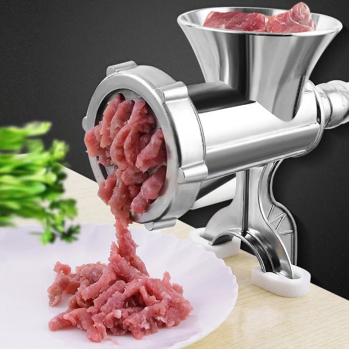 Manual Meat Grinder 5# Small Size Sausage Maker Multifunction Aluminum Alloy Kitchen Tool (No FDA Certification) - 3